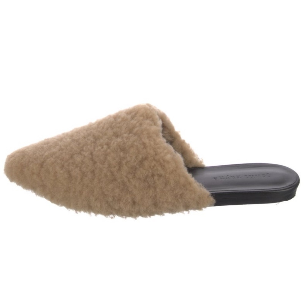 Jenni Kayne Genuine Shearling Mules size 37 (7) NWOT